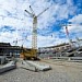 На строительстве стадиона "Спартак". 26 января 2013 года
